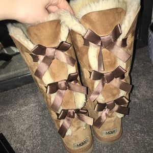 Womens Ugg Bailey Bow Boots